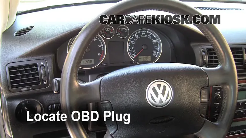 2004 Volkswagen Passat GLX 2.8L V6 Wagon Compruebe la luz del motor Diagnosticar